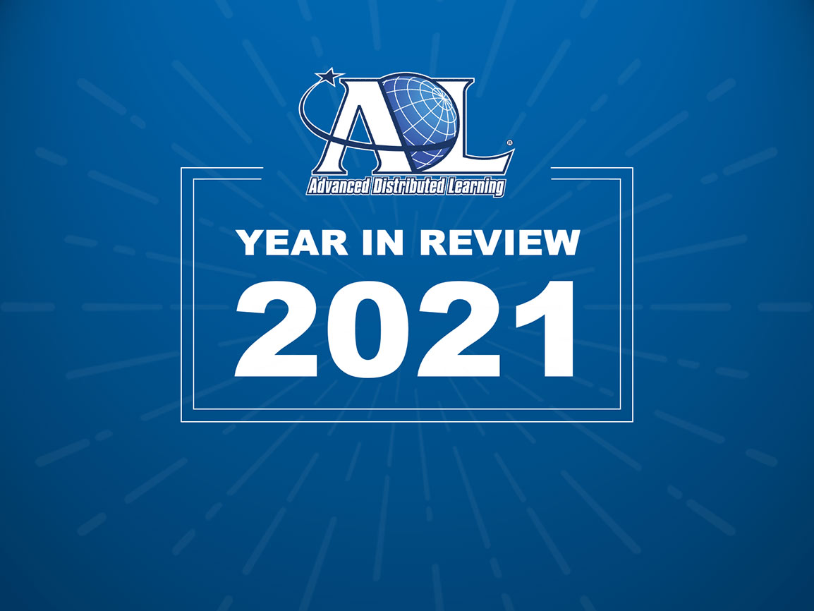 ADL Logo with the words: Year in Review 2021