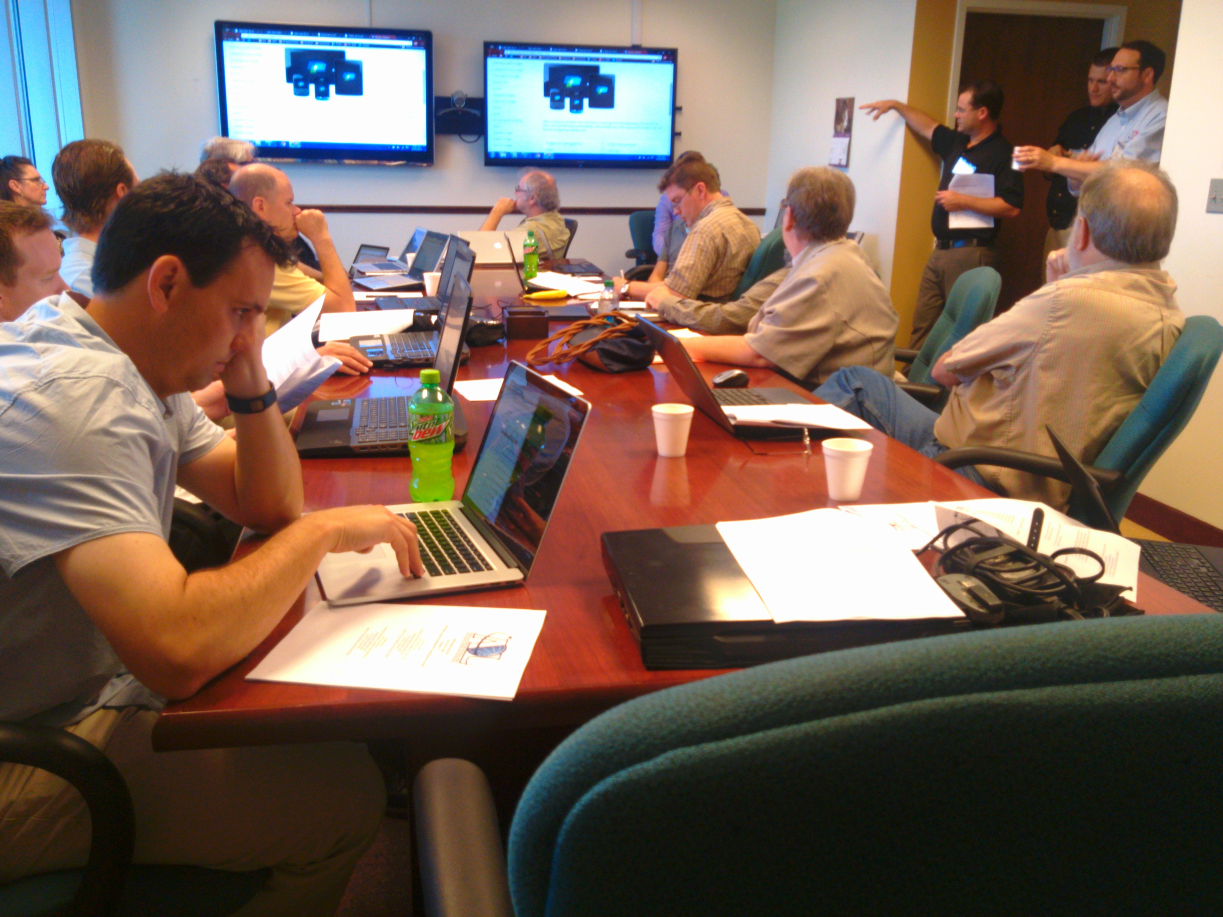Concentrating on an xAPI Bootcamp Web Content Development session
